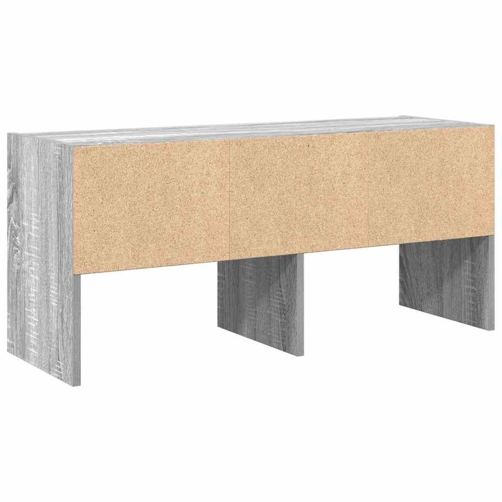 Étagère à chaussures empilable sonoma gris 89,5x30x40 cm - XIOS