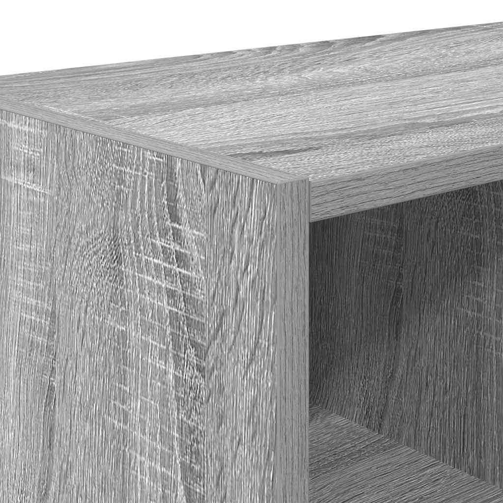 Étagère à chaussures empilable sonoma gris 89,5x30x40 cm - XIOS