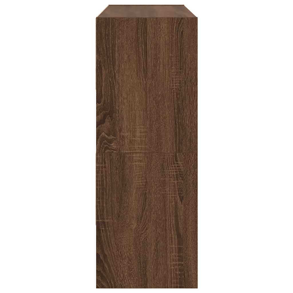 Étagères à chaussures 2 pcs empilable chêne marron 89,5x30x40cm - XIOS