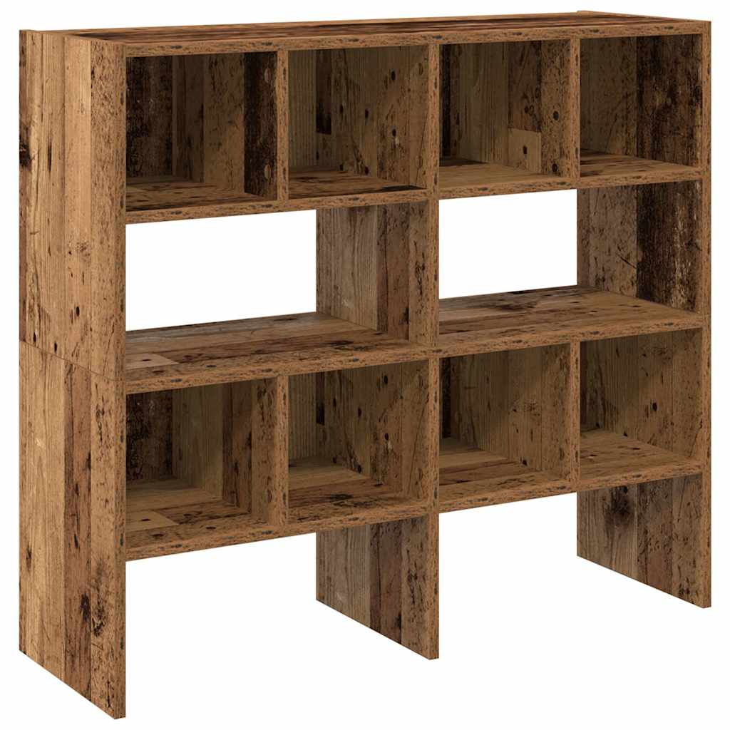 Étagères à chaussures empilables 2 pcs vieux bois 89,5x30x40 cm - XIOS