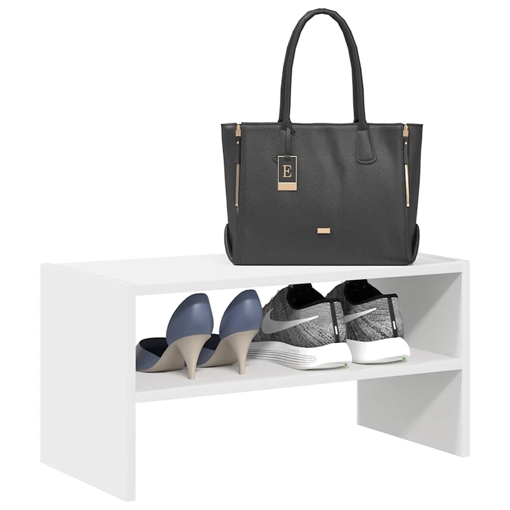 Étagère à chaussures empilable blanc 60x30x30,5 cm - XIOS