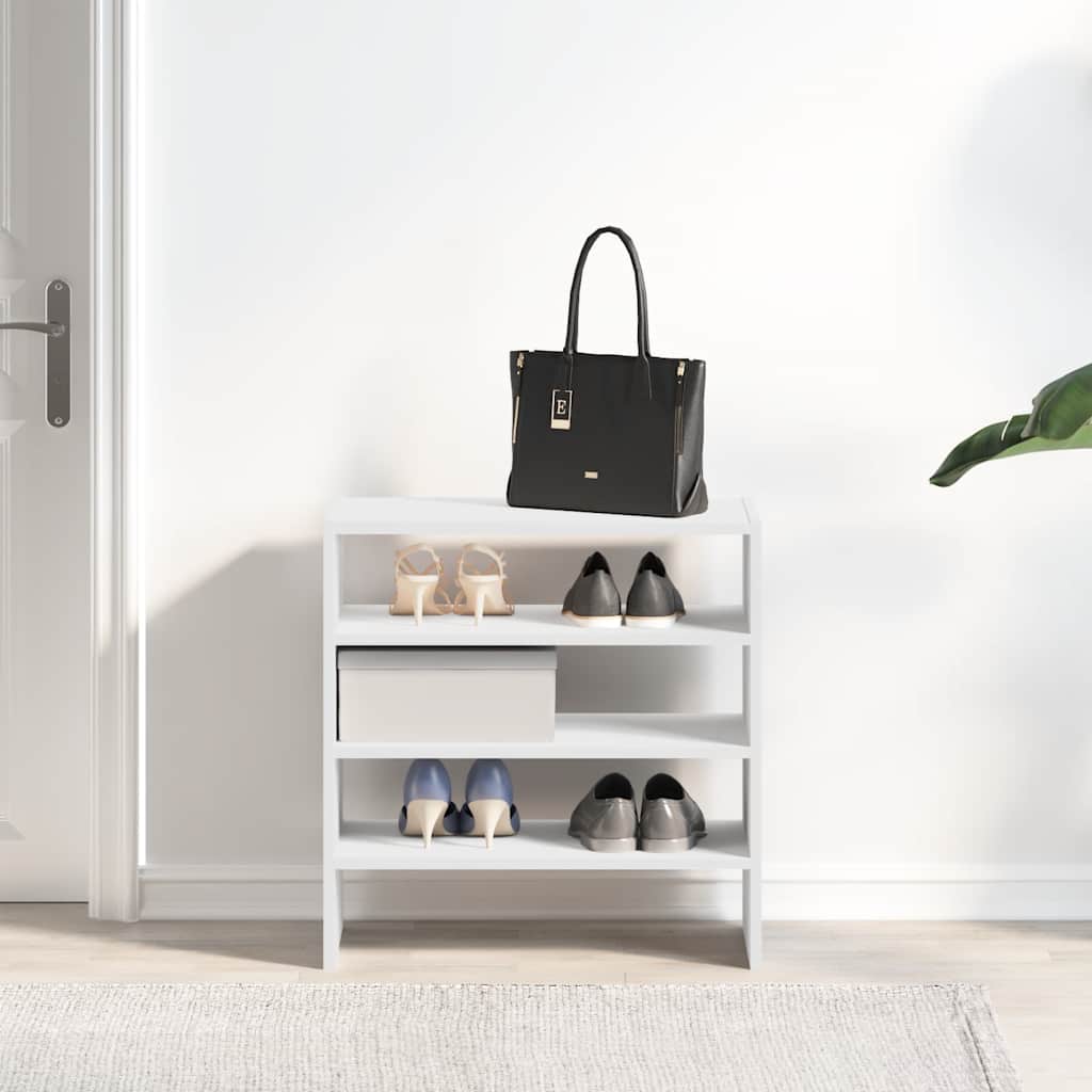 Étagères à chaussures 2 pcs empilable blanc 60x30x30,5 cm - XIOS