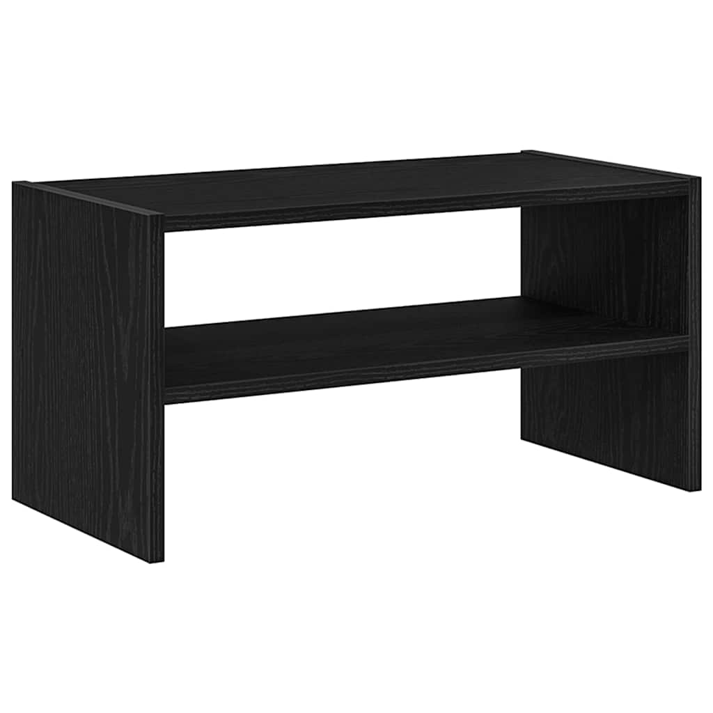 Étagère à chaussures empilable en chêne noir 60 x 30 x 30,5 cm - XIOS