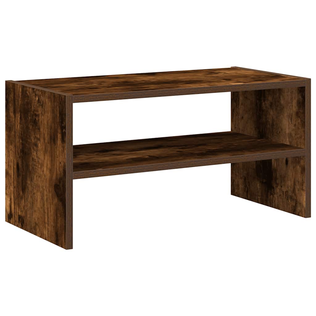 Étagère à chaussures empilable chêne fumé 60x30x30,5 cm - XIOS