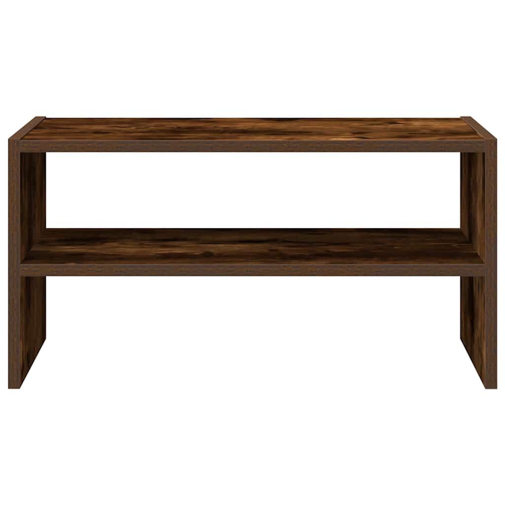 Étagère à chaussures empilable chêne fumé 60x30x30,5 cm - XIOS