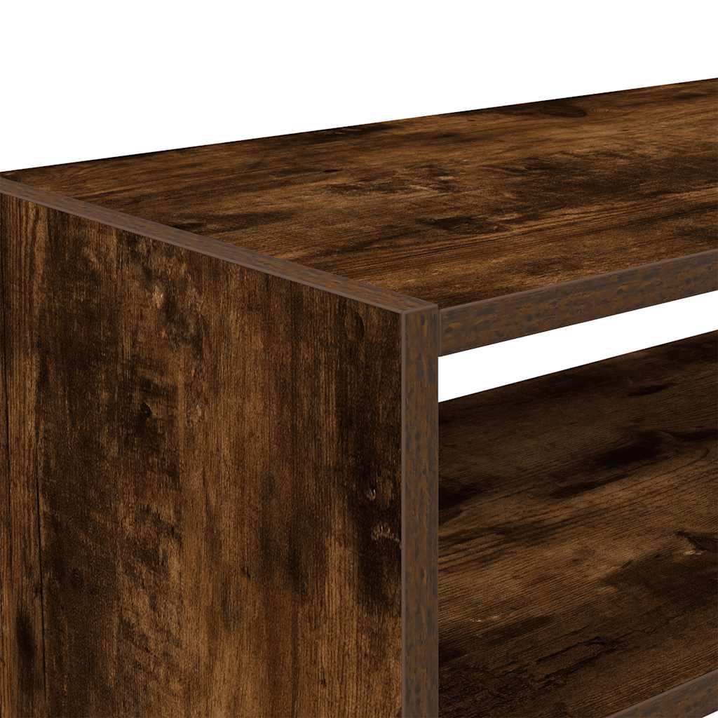 Étagère à chaussures empilable chêne fumé 60x30x30,5 cm - XIOS