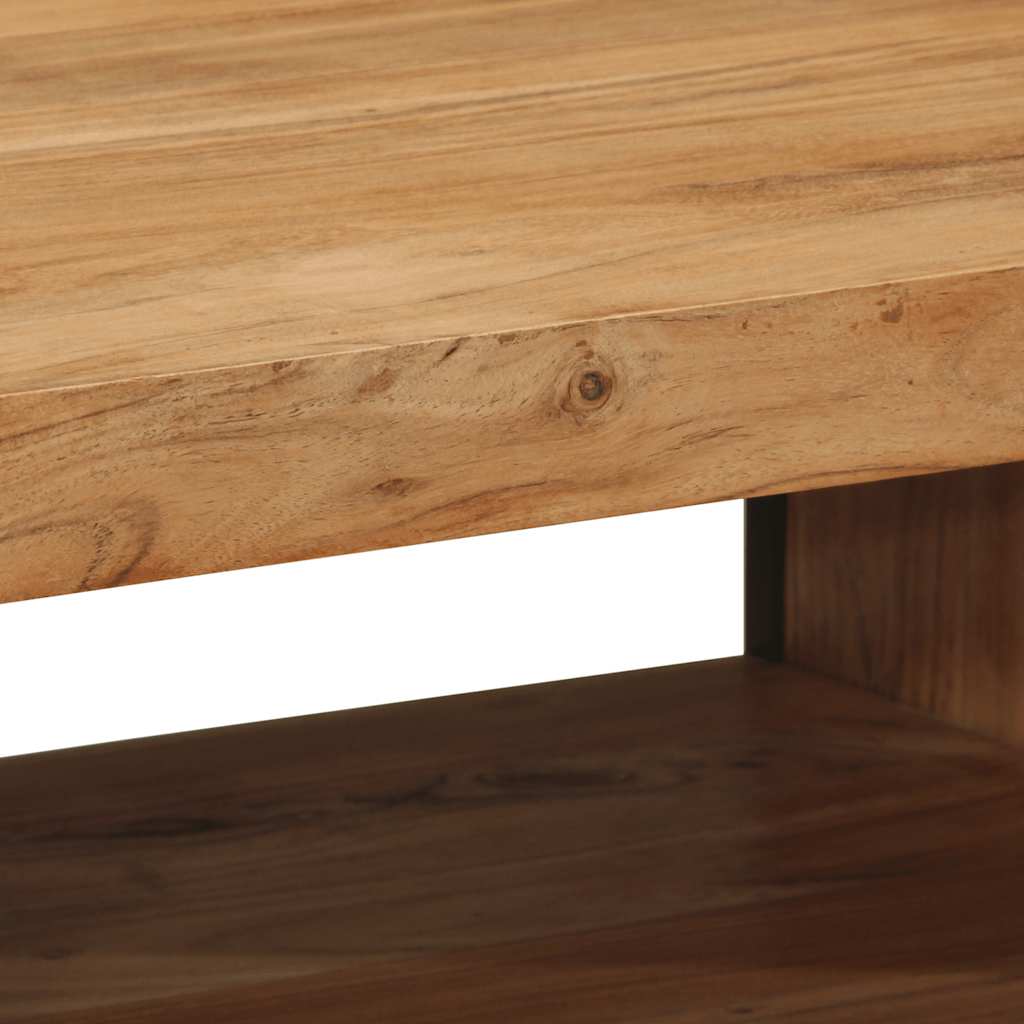 Table basse 70x50x38 cm bois massif acacia - XIOS
