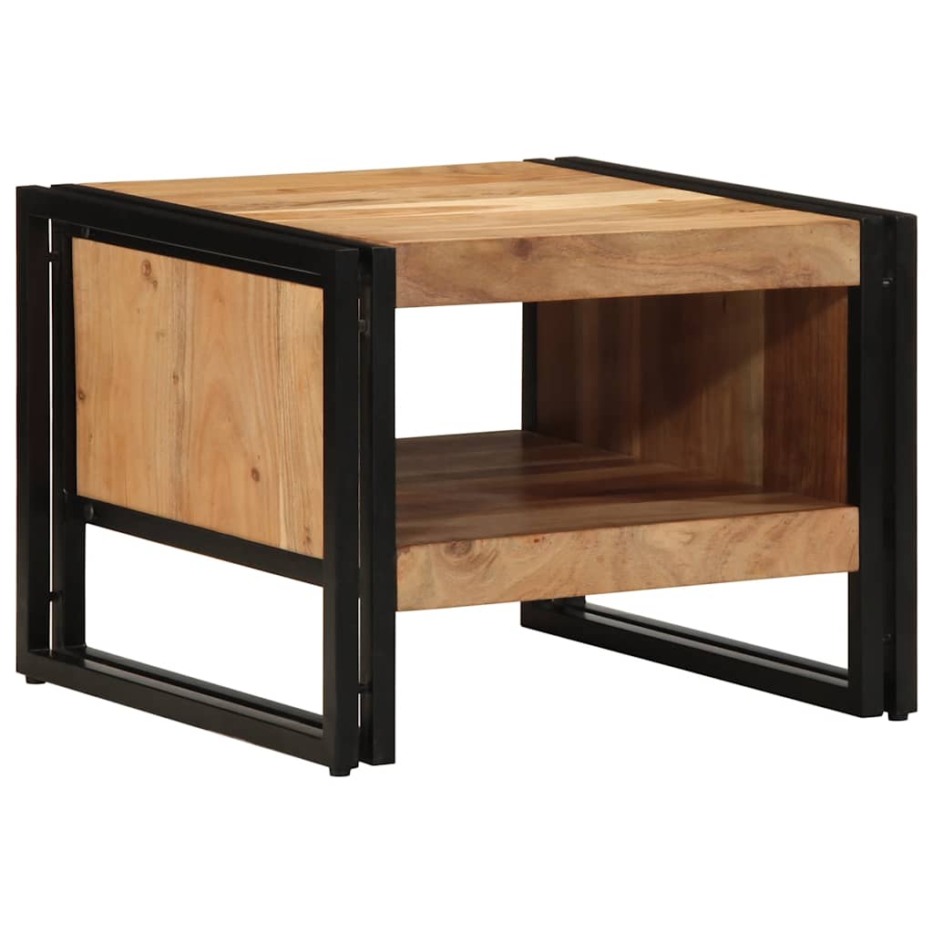 Table basse 50x50x38 cm bois massif acacia - XIOS