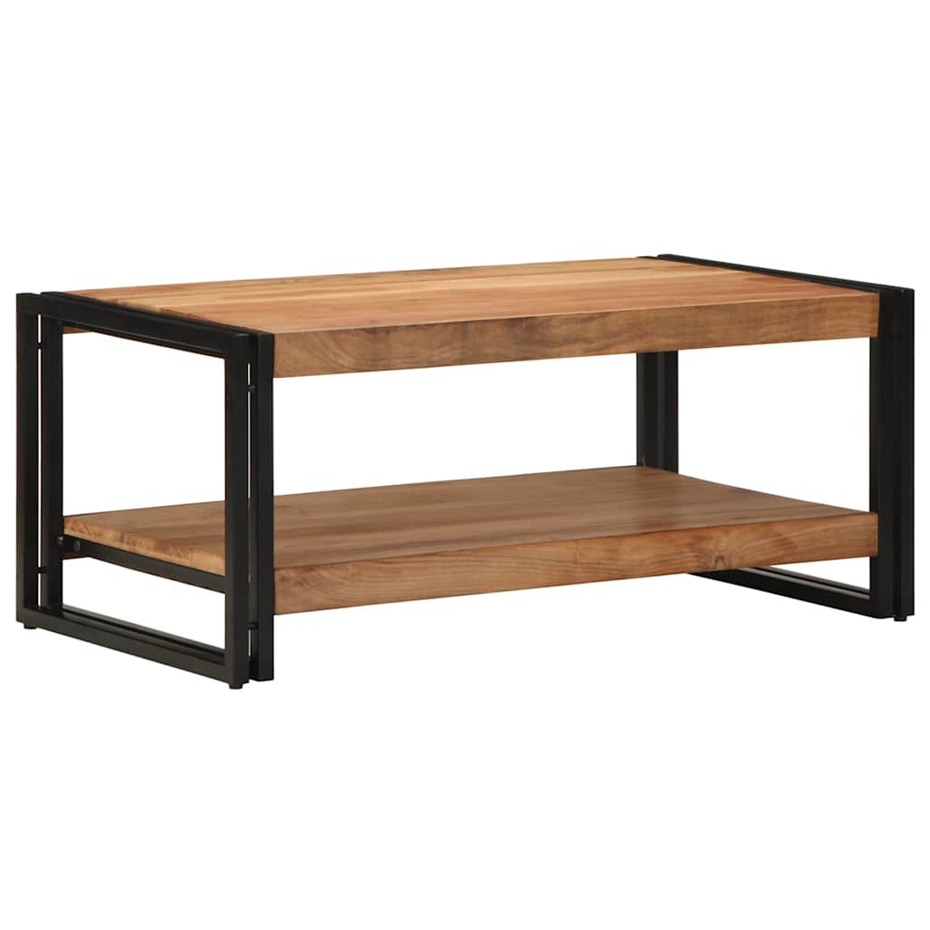 Table basse 90x50x38 cm bois massif acacia - XIOS