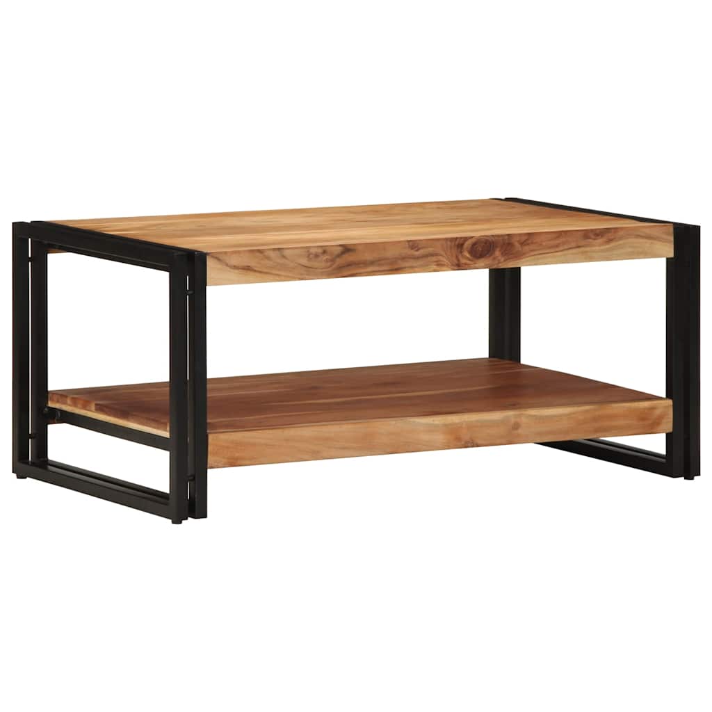 Table basse 90x50x38 cm bois massif acacia - XIOS