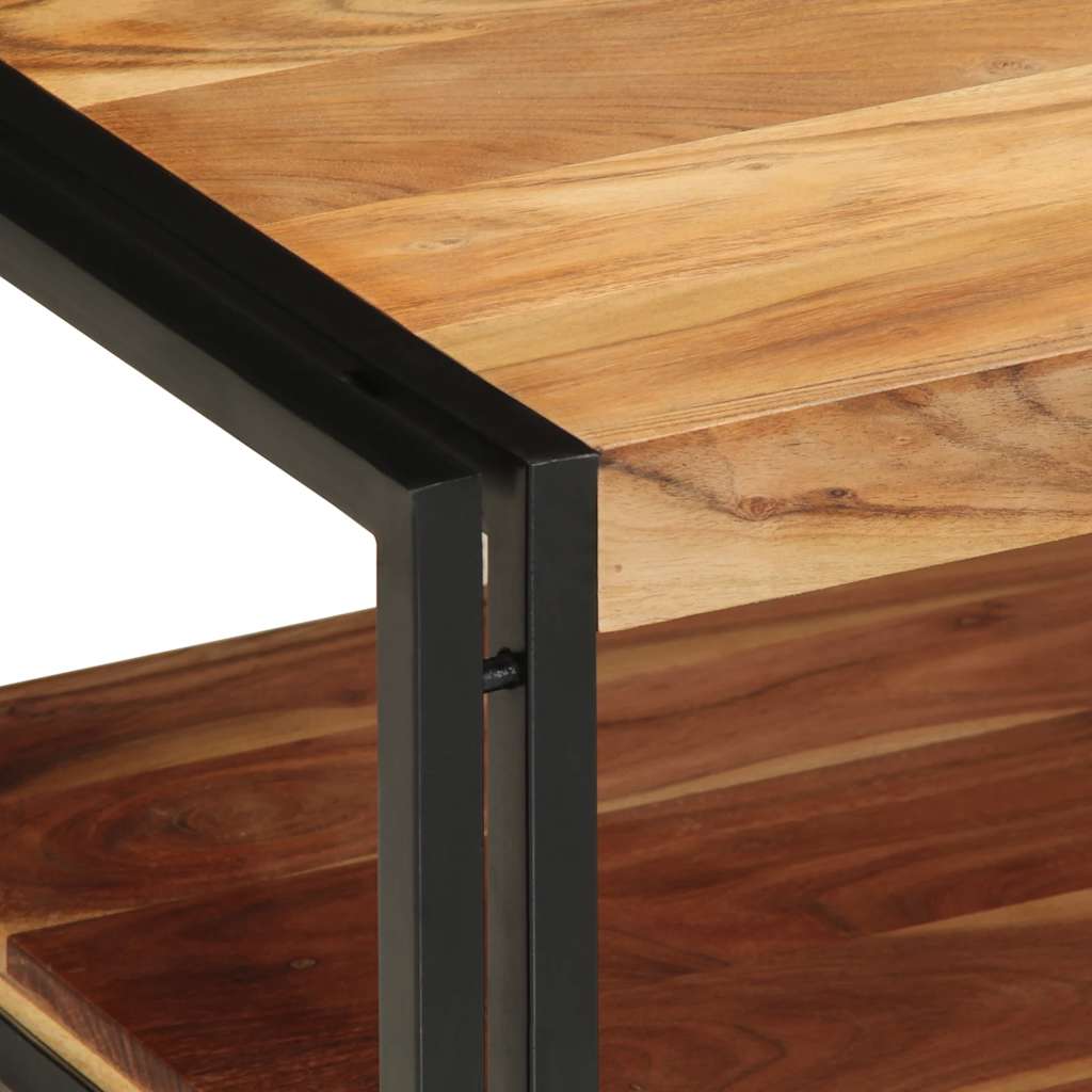 Table basse 90x50x38 cm bois massif acacia - XIOS
