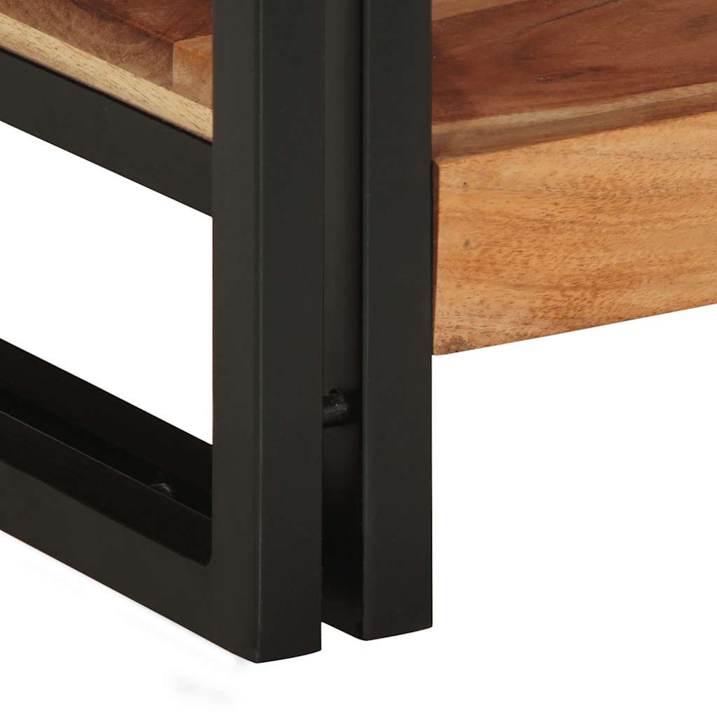 Table basse 90x50x38 cm bois massif acacia - XIOS