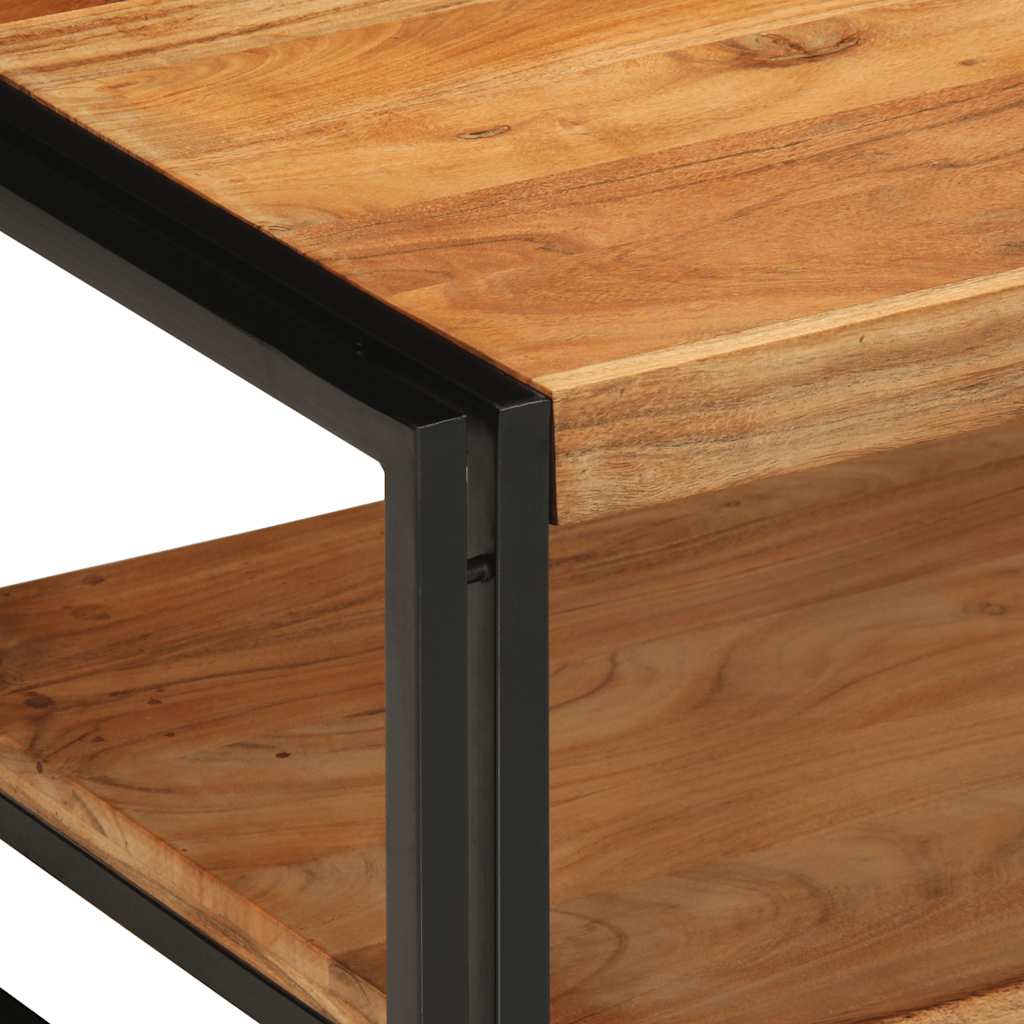 Table basse 70x50x38 cm bois massif acacia - XIOS