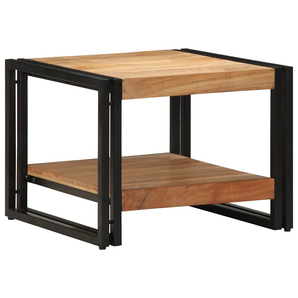 Table basse 50x50x38 cm bois massif acacia - XIOS
