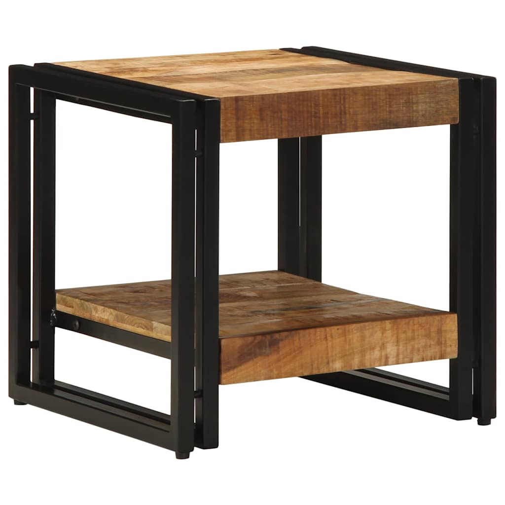 Table basse Marron 40 x 40 x 38 cm bois de manguier massif - XIOS