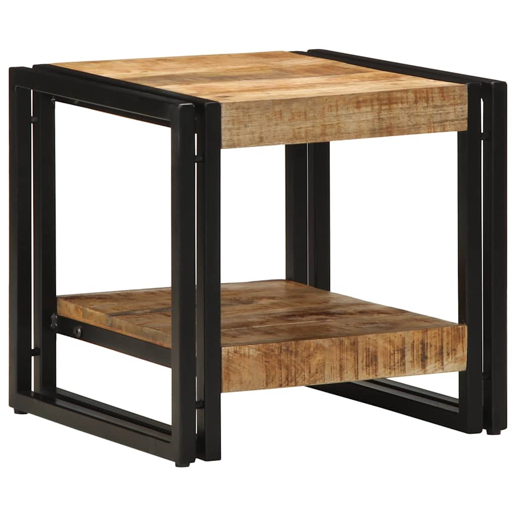 Table basse Marron 40 x 40 x 38 cm bois de manguier massif - XIOS