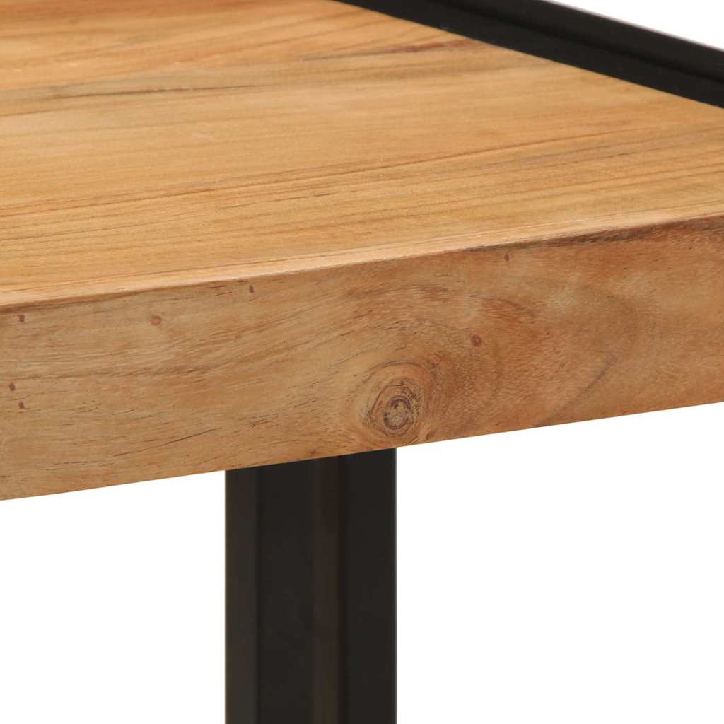 Table basse Marron 40 x 40 x 38 cm Bois d'acacia massif - XIOS