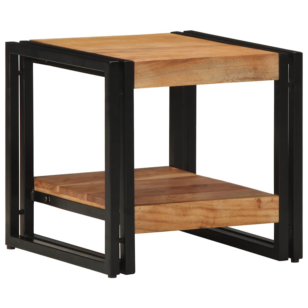 Table basse Marron 40 x 40 x 38 cm Bois d'acacia massif - XIOS