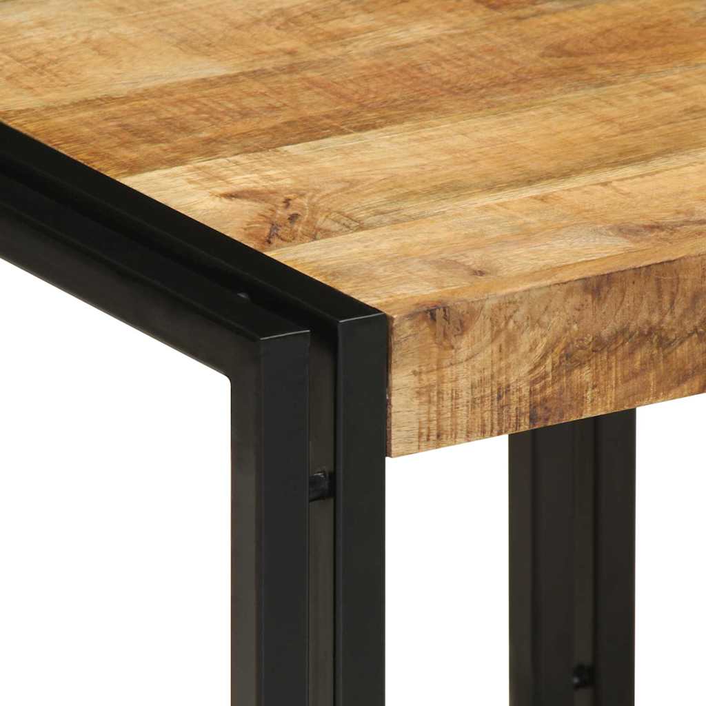Table basse Marron 40 x 40 x 38 cm bois de manguier massif - XIOS