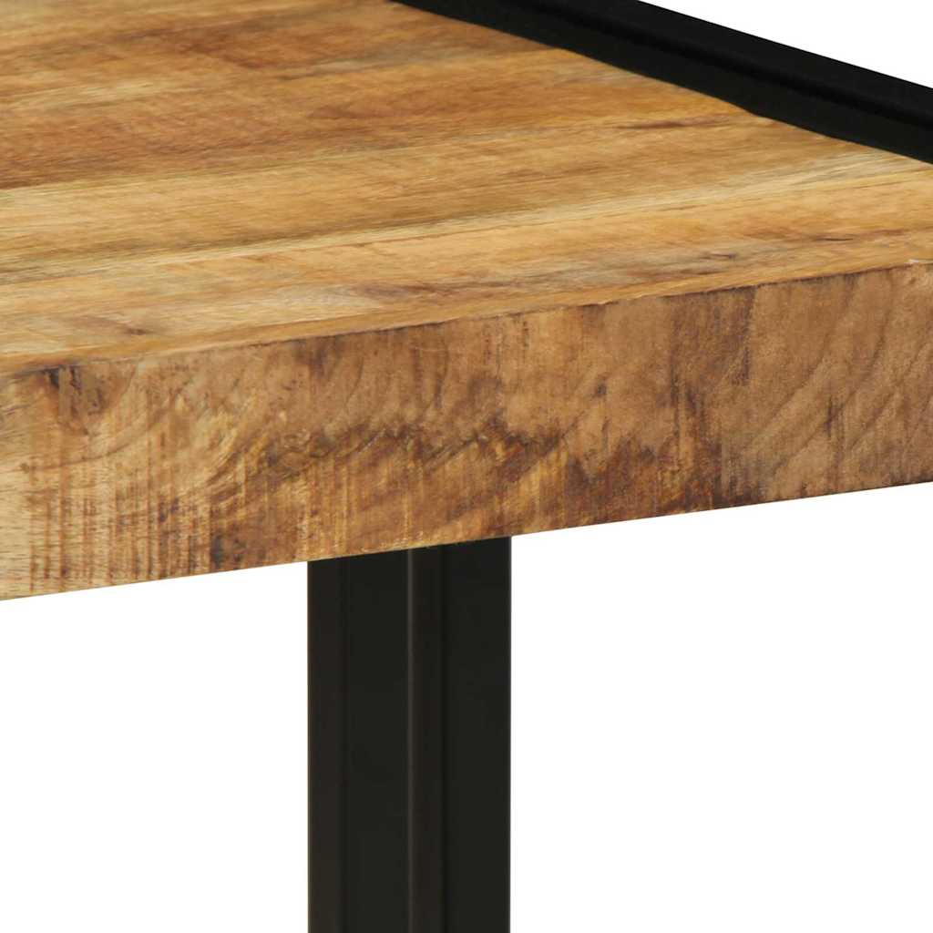 Table basse Marron 40 x 40 x 38 cm bois de manguier massif - XIOS
