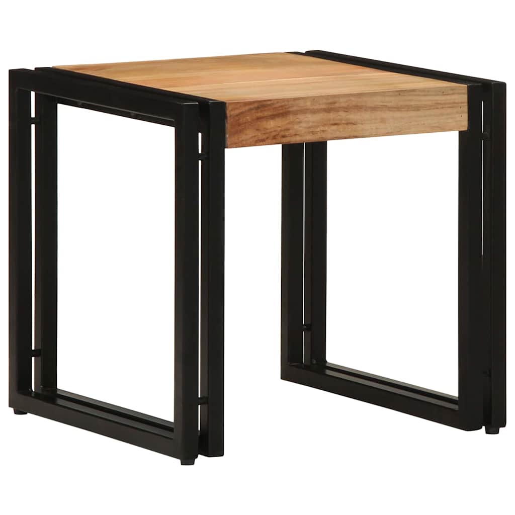 Table basse Marron 40 x 40 x 38 cm Bois d'acacia massif - XIOS