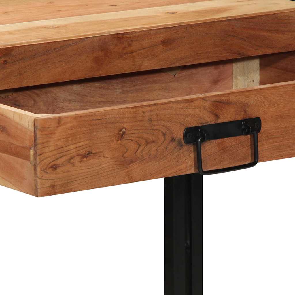 Table console Marron 120 x 33 x 75 cm Bois d'acacia massif - XIOS