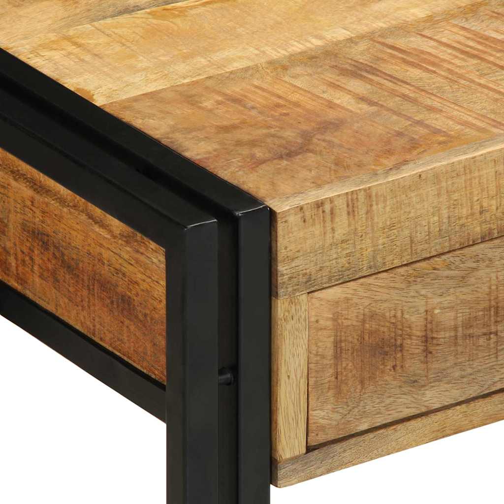 Table console Marron 90 x 33 x 75 cm bois de manguier massif - XIOS