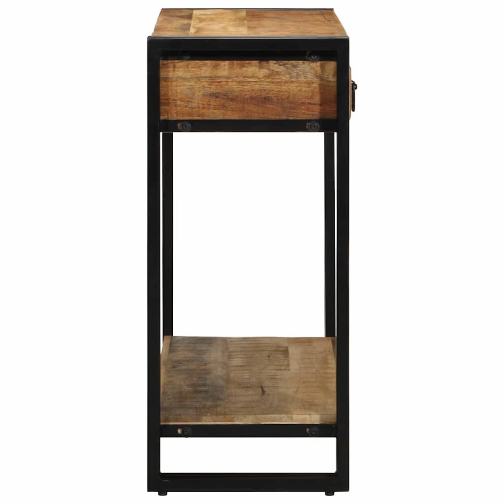 Table console Marron 90 x 33 x 75 cm bois de manguier massif - XIOS