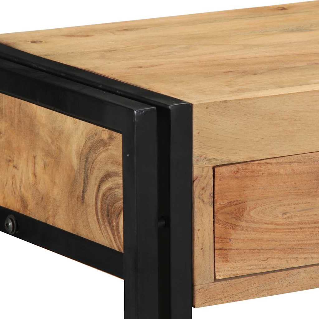 Table console Marron 90 x 33 x 75 cm Bois d'acacia massif - XIOS