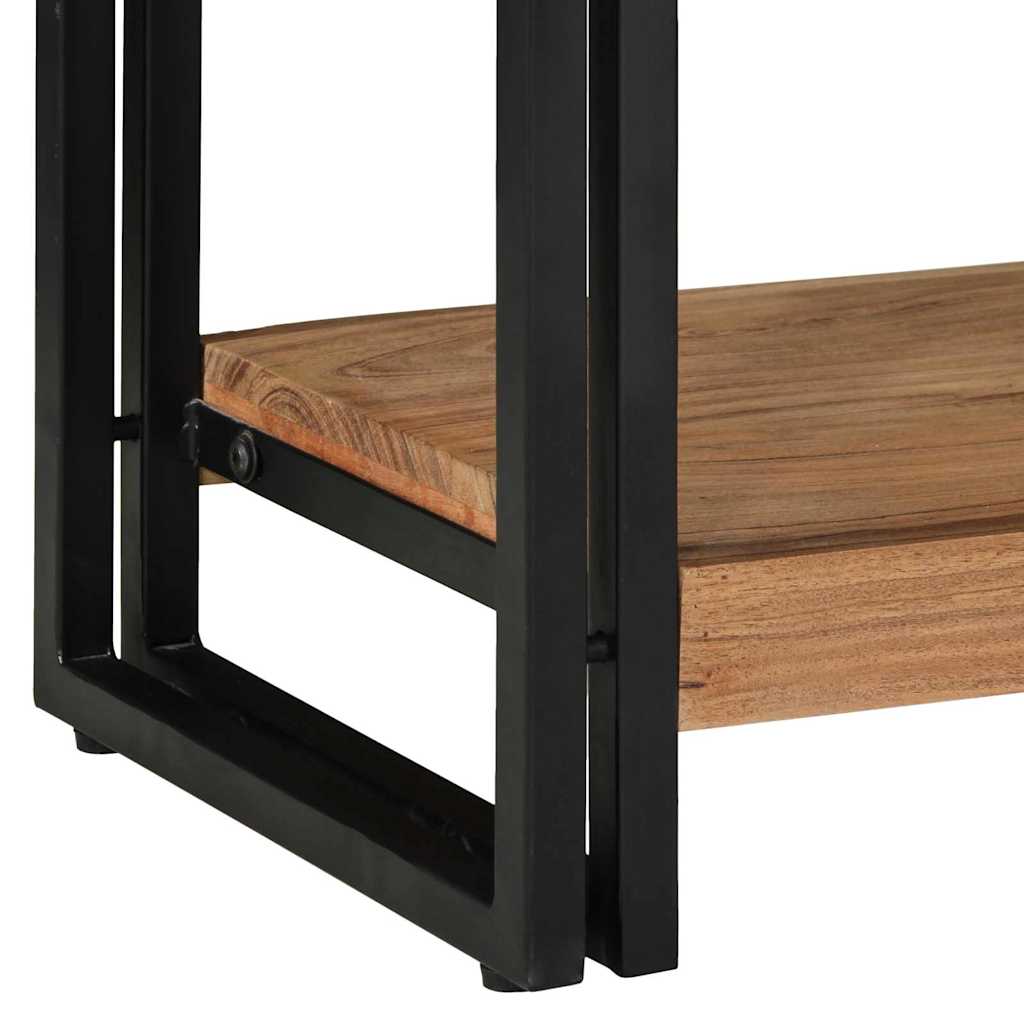 Table console Marron 90 x 33 x 75 cm Bois d'acacia massif - XIOS