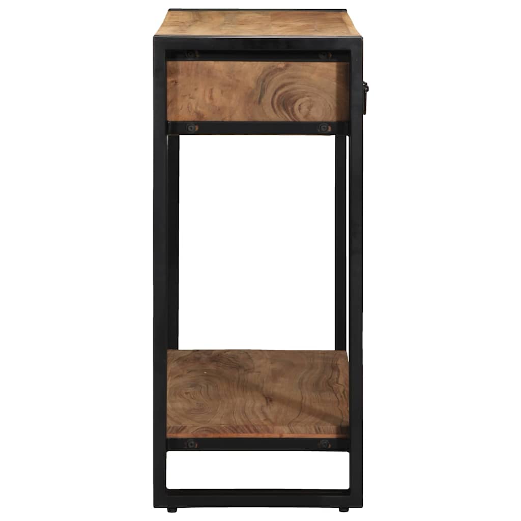 Table console Marron 90 x 33 x 75 cm Bois d'acacia massif - XIOS
