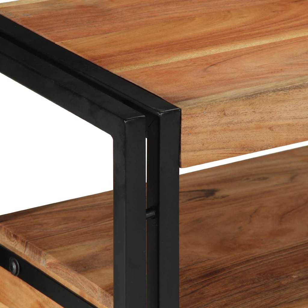 Table console Marron 120 x 33 x 75 cm Bois d'acacia massif - XIOS