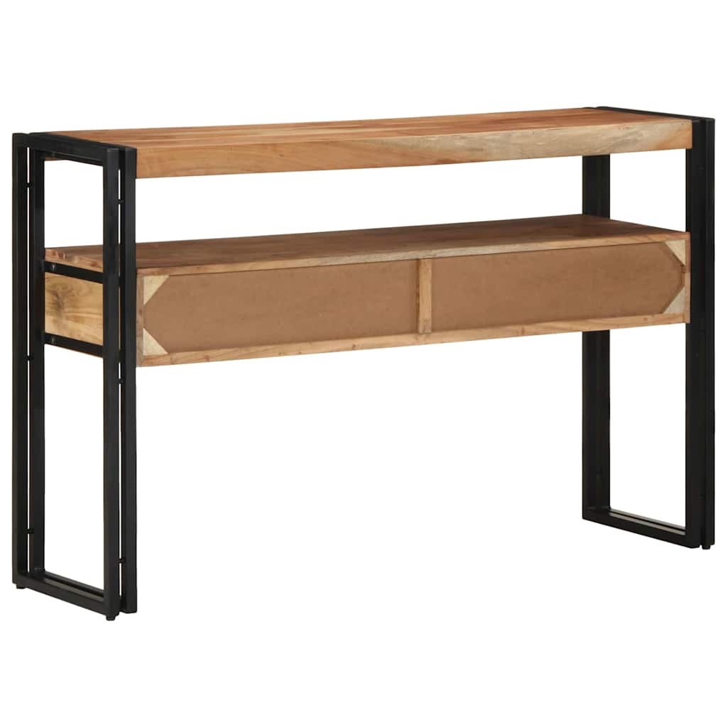 Table console Marron 120 x 33 x 75 cm Bois d'acacia massif - XIOS