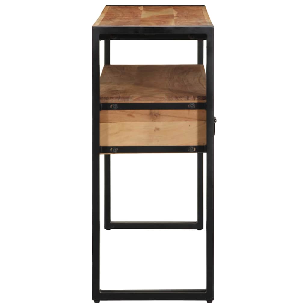Table console Marron 120 x 33 x 75 cm Bois d'acacia massif - XIOS