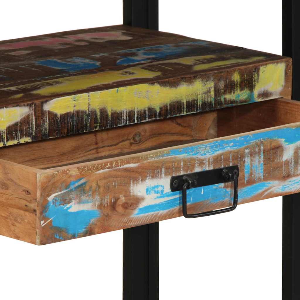Table console 120 x 33 x 75 cm bois de récupération massif - XIOS