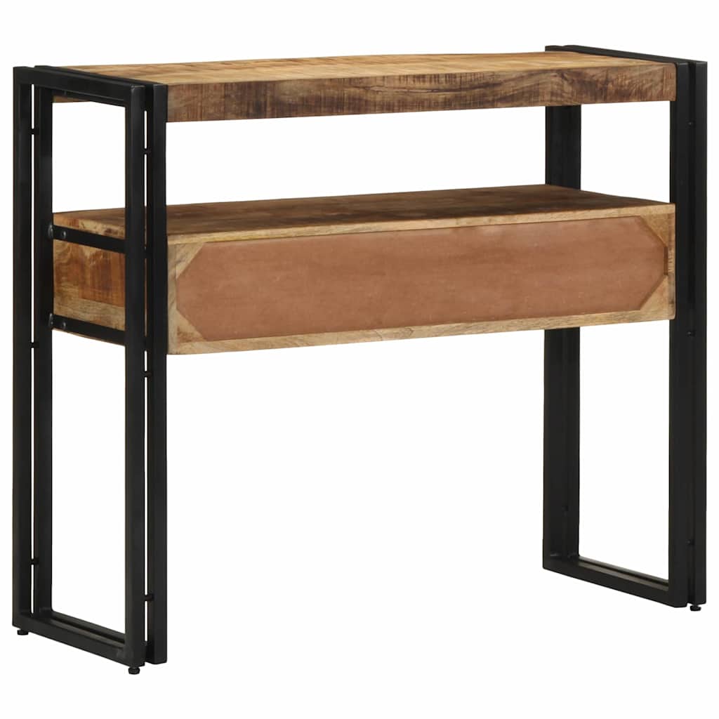 Table console Marron 90 x 33 x 75 cm bois de manguier massif - XIOS