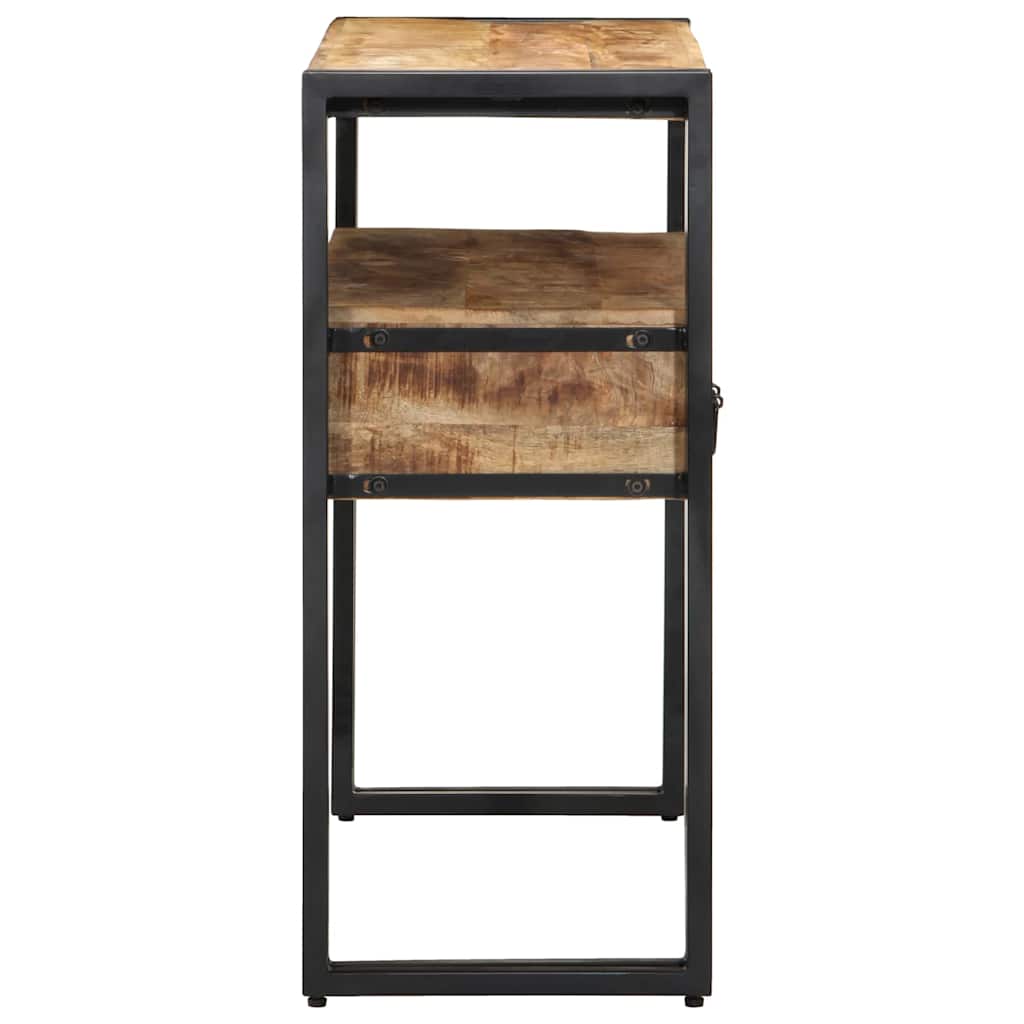 Table console Marron 90 x 33 x 75 cm bois de manguier massif - XIOS