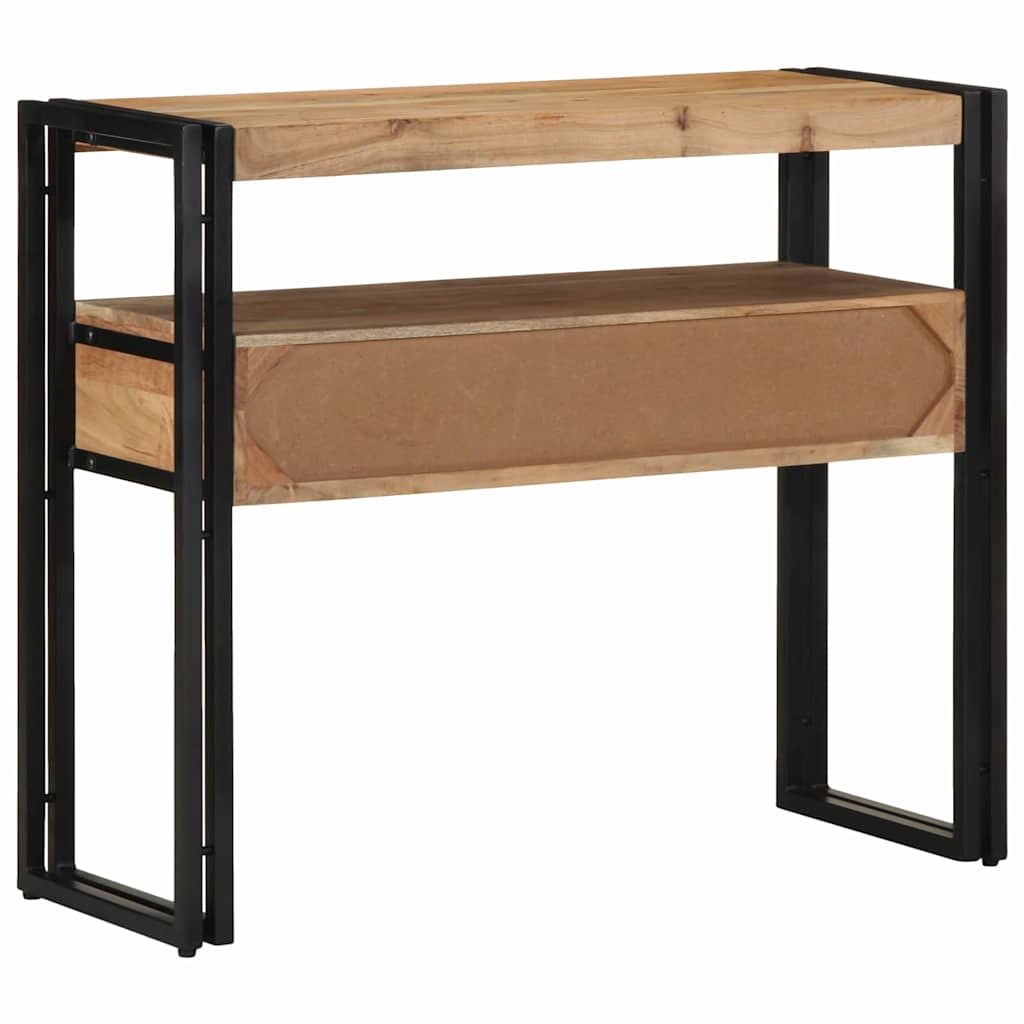 Table console Marron 90 x 33 x 75 cm Bois d'acacia massif - XIOS