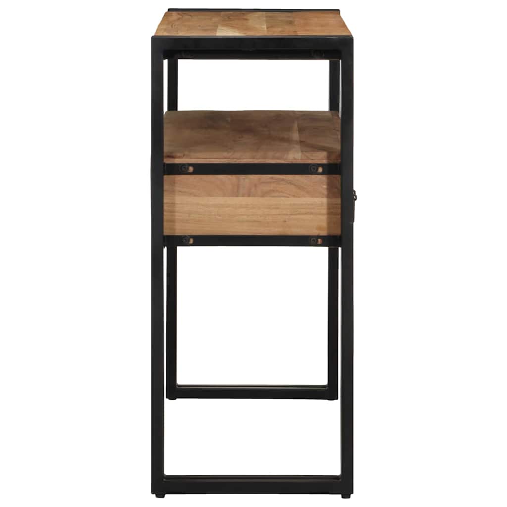 Table console Marron 90 x 33 x 75 cm Bois d'acacia massif - XIOS