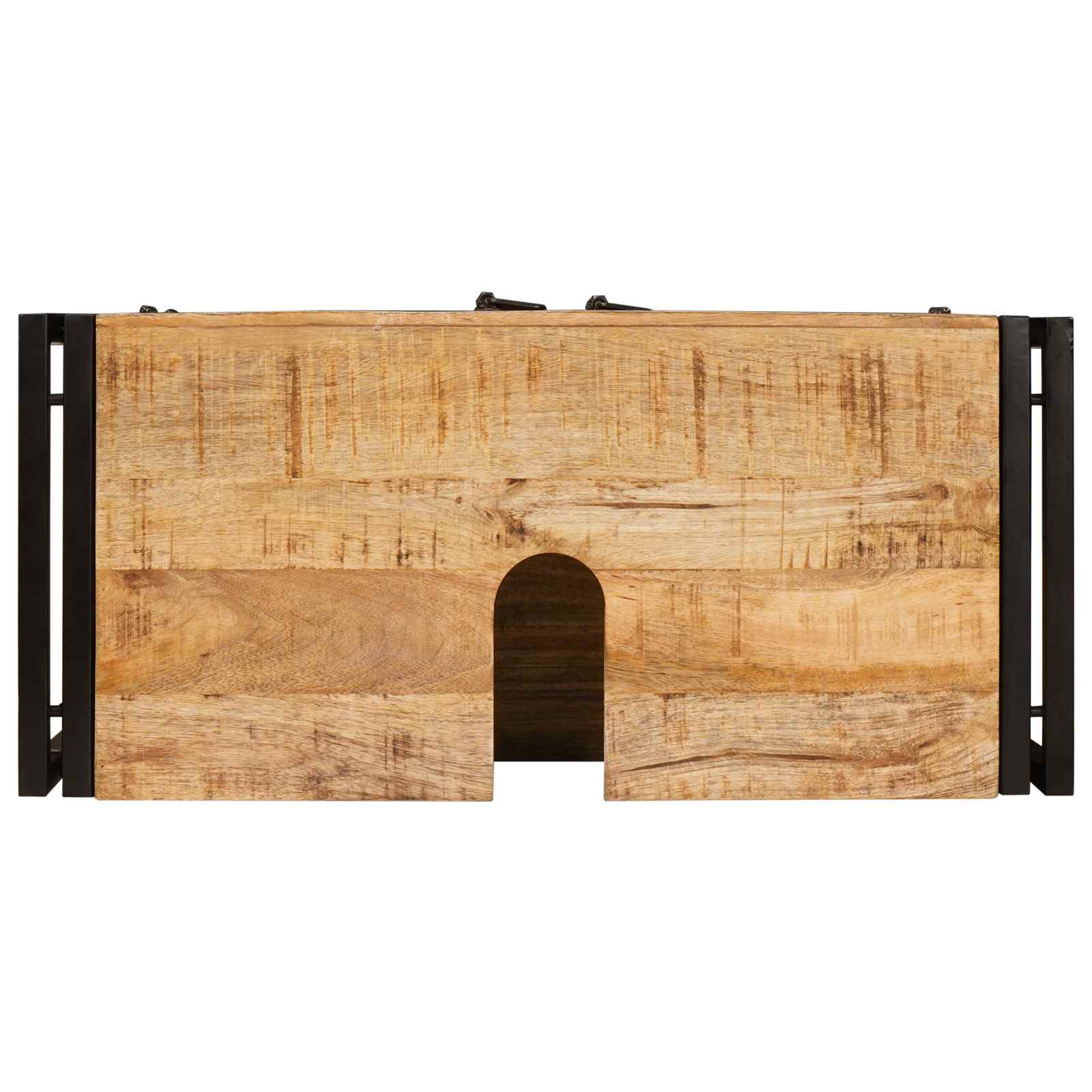 Meuble sous évier Marron 71 x 33 x 58 cm Bois de mangue massif