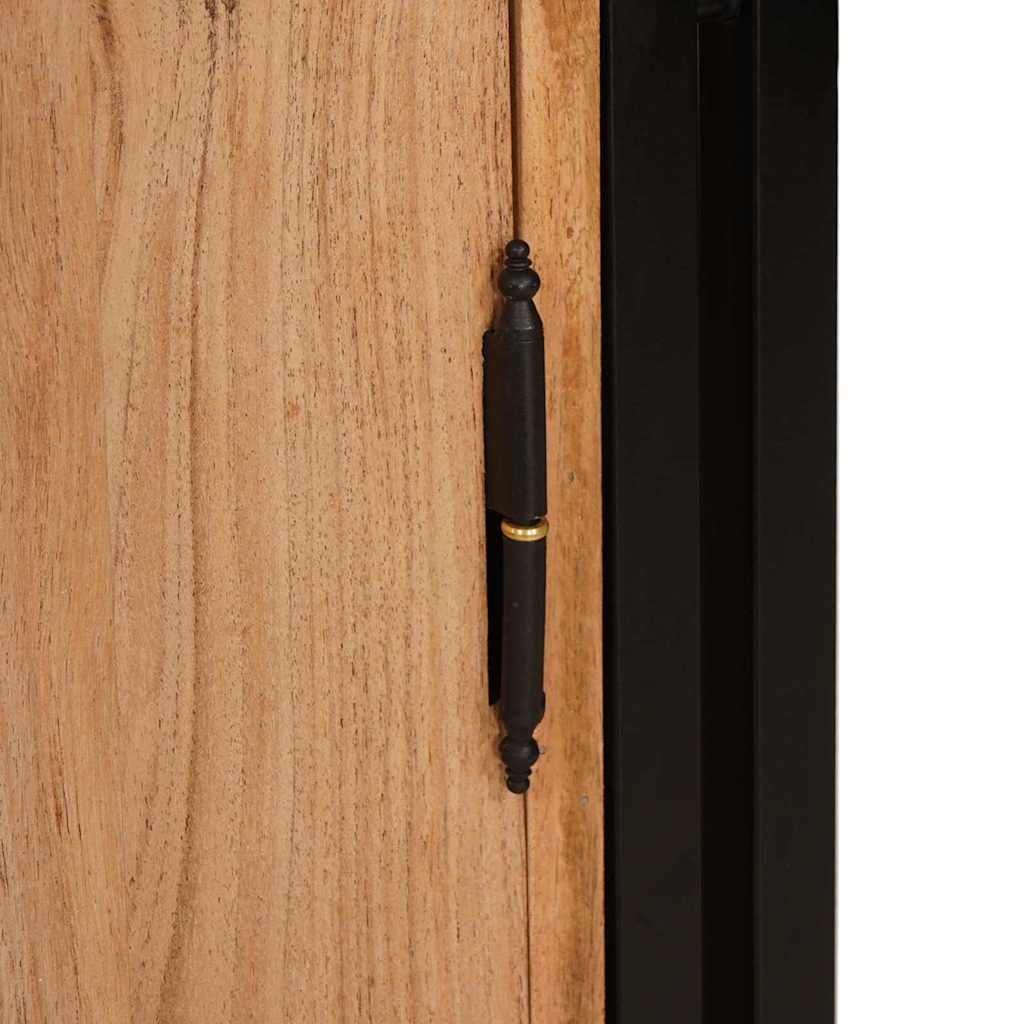 Cabinet de chevet Marron 38 x 33 x 58 cm Bois d'acacia massif - XIOS