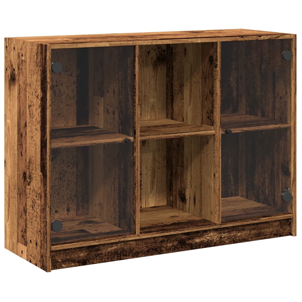 Buffet vieux bois 102x37x75,5 cm bois d'ingénierie - XIOS