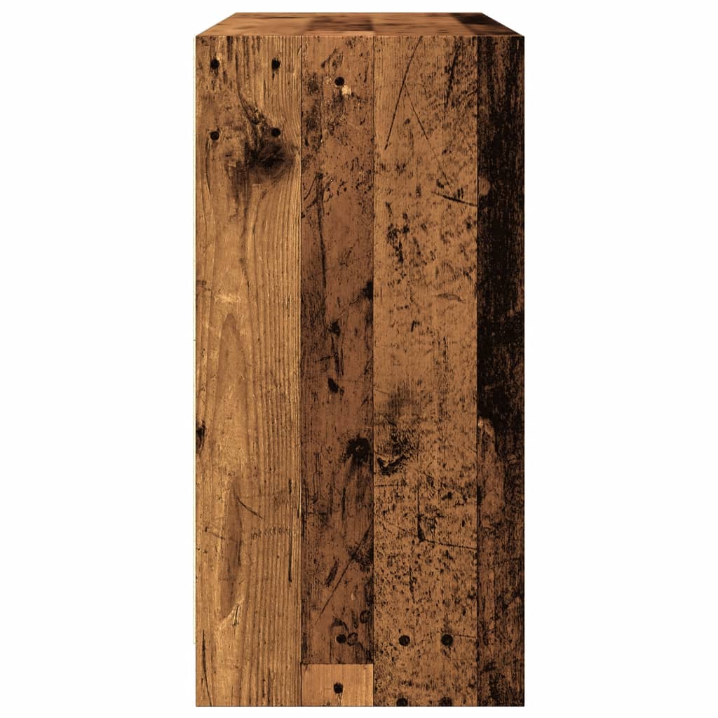 Buffet vieux bois 102x37x75,5 cm bois d'ingénierie - XIOS