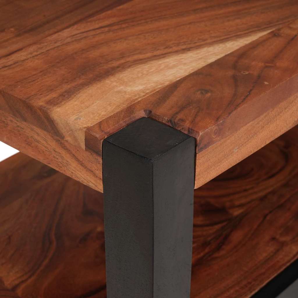 Meuble de rangement multimédia Marron Bois d'acacia massif XIOS