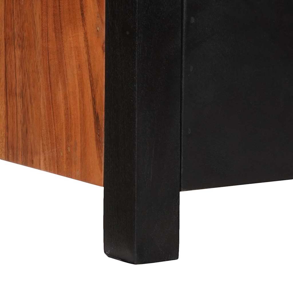 Meuble de rangement multimédia Marron Bois d'acacia massif XIOS