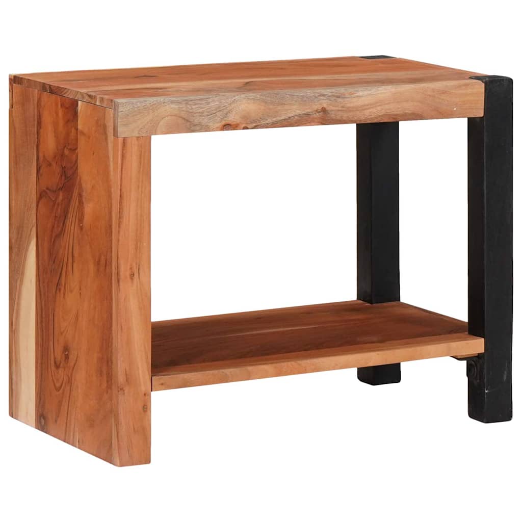 Étagère Marron 50 x 30 x 40 cm Bois d'acacia massif - XIOS