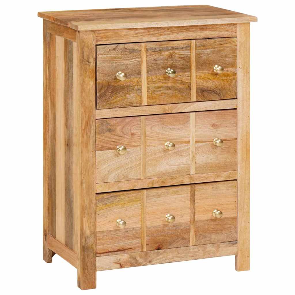 Buffet Marron 55 x 35 x 75 cm bois de manguier massif - XIOS