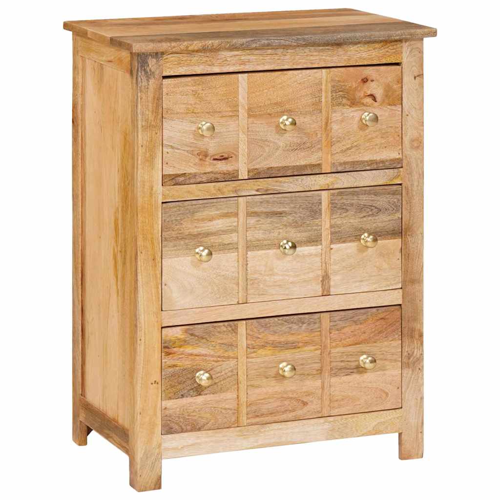 Buffet Marron 55 x 35 x 75 cm bois de manguier massif - XIOS