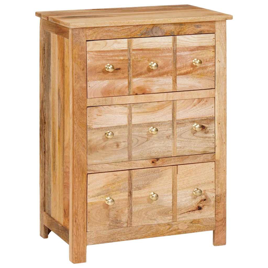 Buffet Marron 55 x 35 x 75 cm bois de manguier massif - XIOS