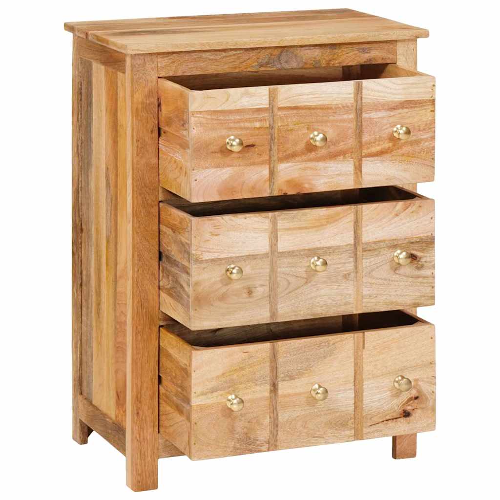 Buffet Marron 55 x 35 x 75 cm bois de manguier massif - XIOS